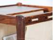 Magazine rack/ Rosewood occasional table