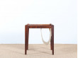 Magazine rack/ Rosewood occasional table