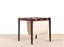 Magazine rack/ Rosewood occasional table