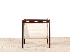 Magazine rack/ Rosewood occasional table