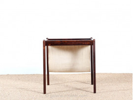 Magazine rack/ Rosewood occasional table