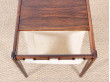 Magazine rack/ Rosewood occasional table