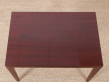 Scandinavian mahogany sewing / occasional table