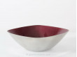 Enameled metal bowl