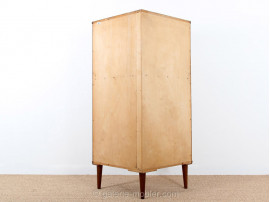 Angle cabinet with tambour doors