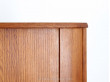 Angle cabinet with tambour doors