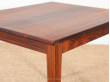 Pair of little coffee or occasional tables in Rio rosewood