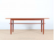 Scandinavian large coffee table in teak