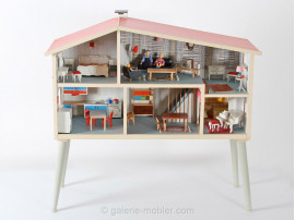 Scandinavian dolls' house Göteborg 1960