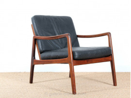 Rio rosewood easy chair and ottoman model 110 (1951)