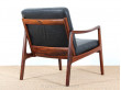 Rio rosewood easy chair and ottoman model 110 (1951)