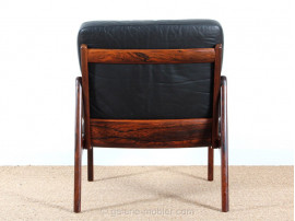 Rio rosewood easy chair and ottoman model 110 (1951)