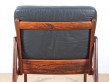 Rio rosewood easy chair and ottoman model 110 (1951)