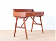 Scandinavian teak vanity