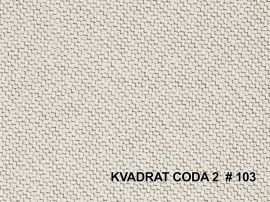 Fabric per meter Kvadrat Coda (18 colours)