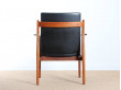 Fauteuil scandinave en palissandre de Rio modèle 431 