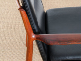 Scandinavian rosewood armchair model 431 