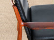 Scandinavian rosewood armchair model 431 