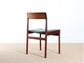 Set of 6 Scandinavian chairs in Rio rosewood