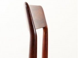 Set of 6 Scandinavian chairs in Rio rosewood