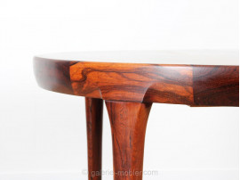 Circle dining table in rosewood, 4/10 seats