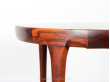 Circle dining table in rosewood, 4/10 seats