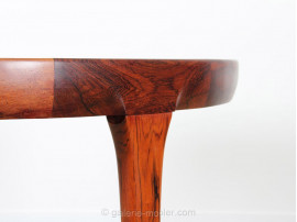 Circle dining table in rosewood, 4/10 seats