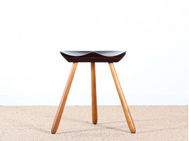 Tabouret scandinave tripode