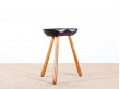 Scandinavian tripod stool