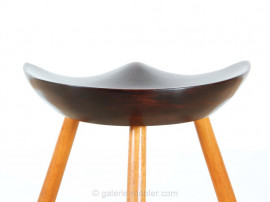 Scandinavian tripod stool