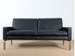 Scandinavian leather sofa, model Firenze