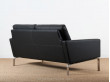 Scandinavian leather sofa, model Firenze