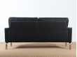 Scandinavian leather sofa, model Firenze