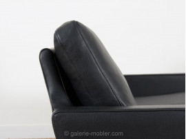 Scandinavian leather sofa, model Firenze