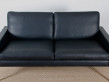 Scandinavian leather sofa, model Firenze