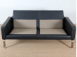 Scandinavian leather sofa, model Firenze