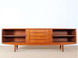 Long Scandinavian sideboard in teak