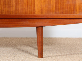 Long Scandinavian sideboard in teak