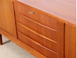 Long Scandinavian sideboard in teak