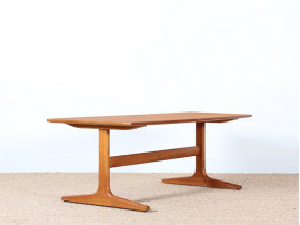 Scandinavian coffee table in teak