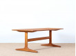 Petite table basse scandinave en teck