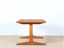 Scandinavian coffee table in teak