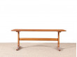 Scandinavian coffee table in teak