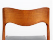 Set of 6 Scandinavian chairs in teak, model 71