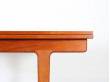 Scandinavian dining table in teak 6-10 seats