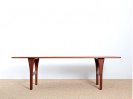 Scandinavian occasional table in teak