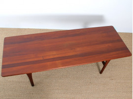 Table basse scandinave en teck