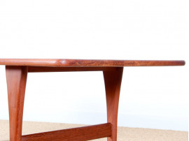 Scandinavian occasional table in teak