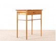 Petite table scandinave ou chevet (1958)