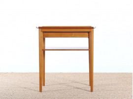 Petite table scandinave ou chevet (1958)